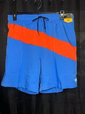 Speedo Men's 7.5" Volley Swim Trunks - Colorblock Blue, Size XXL.
